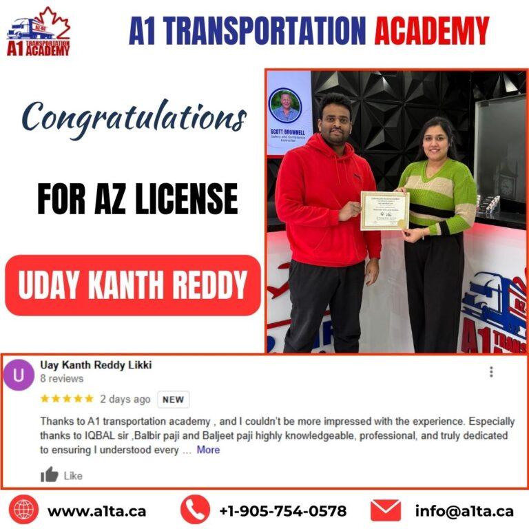 UDAY KANTH REDDY