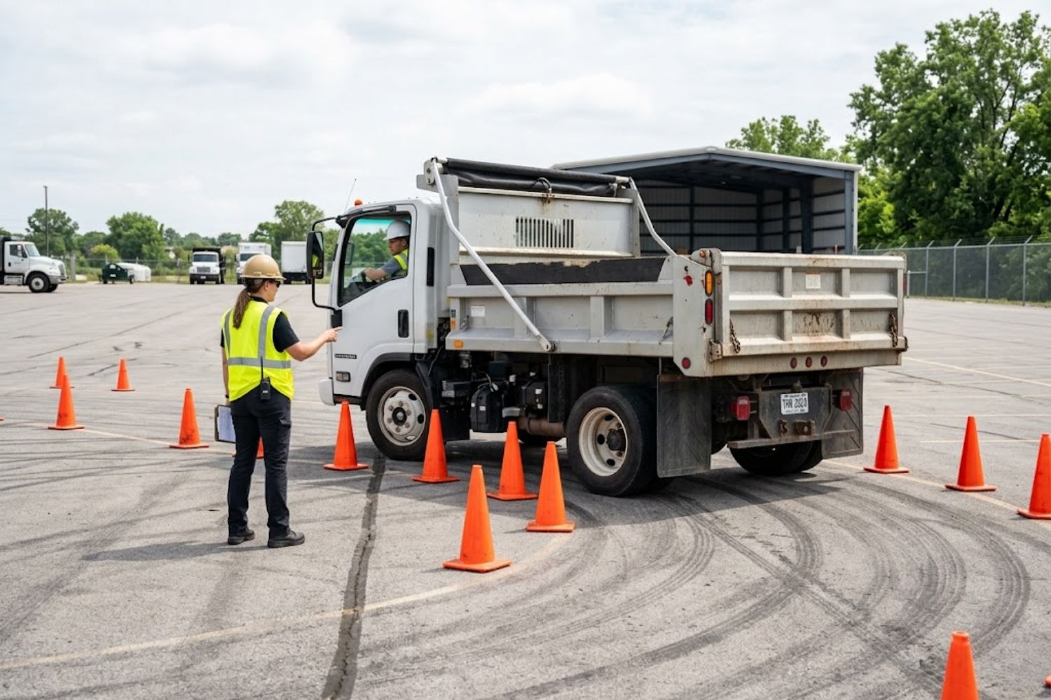 Class D (DZ) - Yard Training (Practice with DZ Truck)