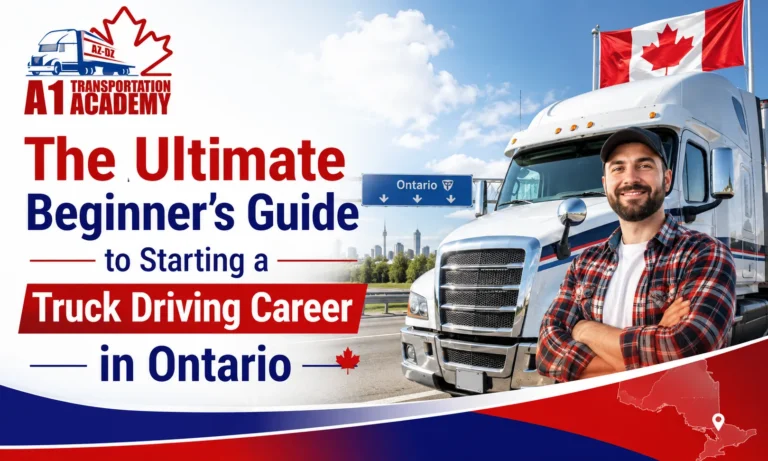 The Ultimate Beginner's Guide to Starting a Truck Driving Career in Ontario